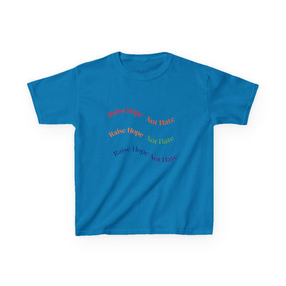 Raise Hope, Not Hate- Kids T-Shirt, personalizable tee