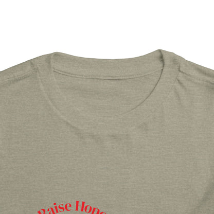 Raise Hope, Not Hate- Toddler T-Shirt, Kindness tee